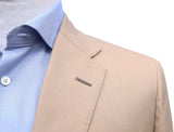 Bella Spalla Sport Coat: Light beige, 2-button, linen/cotton blend