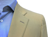 Bella Spalla Sport Coat: Yellowish Tan 2-button cotton/elastane