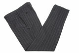 Benjamin Suit Charcoal grey chalkstripe 2-button slim fit lightweight wool flannel