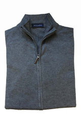 Benjamin Sweater: Grey Full Zip