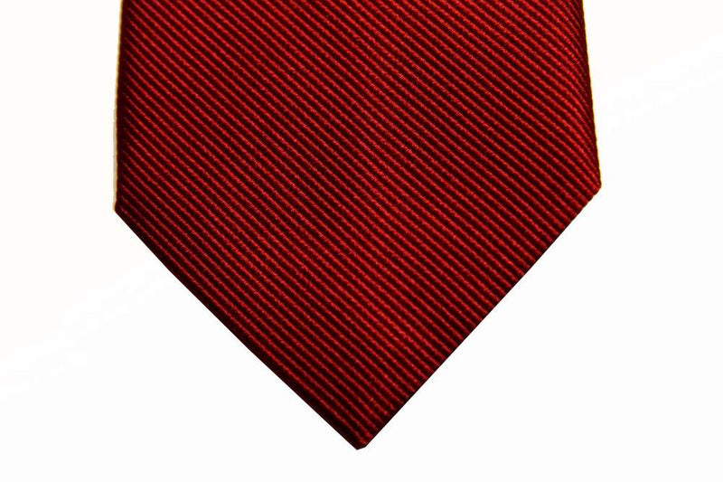 Benjamin Tie, Red twill, silk