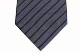Benjamin Tie, Grey stripes,  silk