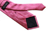 Benjamin Tie, Pink with white pattern, silk