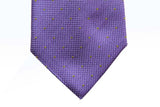 Benjamin Tie, Lavender with chartreuse pindots, silk