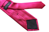 Benjamin Tie, Solid fuchsia,  silk