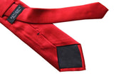 Benjamin Tie, Solid red,  silk