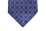 Benjamin Tie, Cobalt blue link pattern, silk