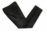 Benjamin Trousers Dark Charcoal Grey, Flat front Super 110's wool VBC