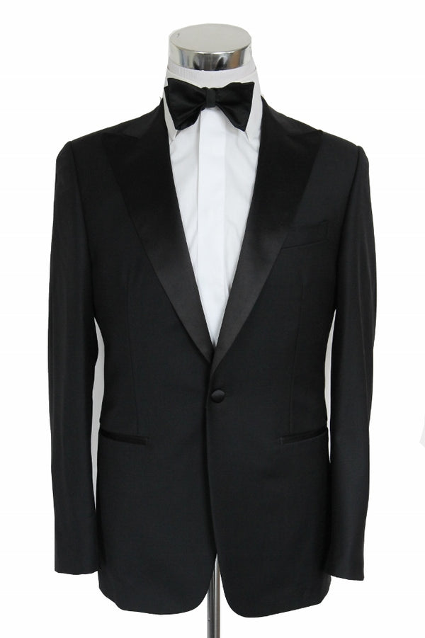 Benjamin Sartorial Tuxedo: Black, 1-button Teatro model, super 140s wool