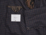 Final Sale Boglioli Sport Coat: 43/44R, Brown/black with midnight check 3-button Pure wool