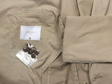 Final Sale Boglioli Suit 46/47, Khaki beige 3-button Cotton/Elastane