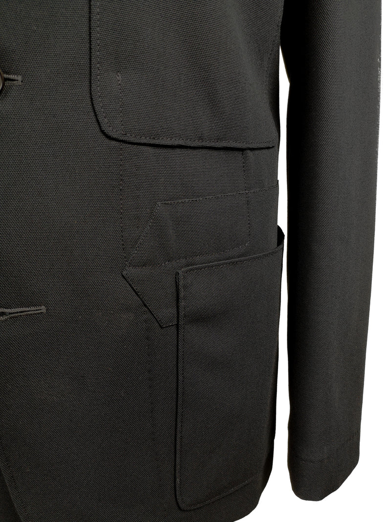 Final Sale Boglioli Coat/Jacket 38R, Gunmetal grey 3-button Pure wool