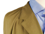 Boglioli Coat 40R Greenish Khaki Coat Wool/Viscose