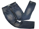 Borrelli Jeans 34: Faded blue 5 pocket cotton denim - Luxury Vintage