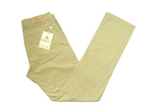 Borrelli Jeans: Tan, 5 pocket, pre-washed cotton/elastane
