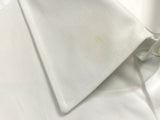 Borrelli Shirt 16: White point collar cotton French Cuff - slight damage