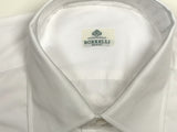 Borrelli Shirt 15.75 White Cotton French Cuffs