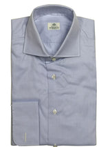 Borrelli Shirt 15 Pale Blue Cotton French Cuffs