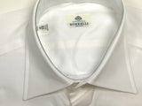 Borrelli Shirt 15: White point collar cotton - slight damage