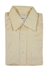 Brioni Sport Shirt L Soft Yellow