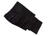 Caruso Suit: 42L, Dark charcoal, Rolling 3 button, super 120s Barberis wool