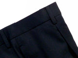 Caruso Suit: 46R, Dark navy blue, Rolling 3 button, super 120s Barberis wool