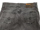 Corneliani Jeans 32/33 Faded Grey 5 pocket cotton/elastane denim