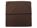 Corneliani Pochette: Dark brown, pure silk