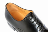 Carlos Santos Shoes, Cap-toe oxford, black leather, Z187 last