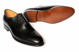 Carlos Santos Shoes Wholecut oxford, black leather, Z397 last