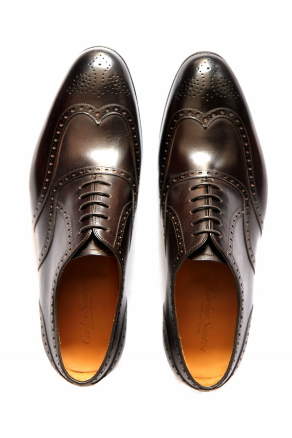 Carlos Santos Shoes Brogued oxford, coimbra leather, Z397 last