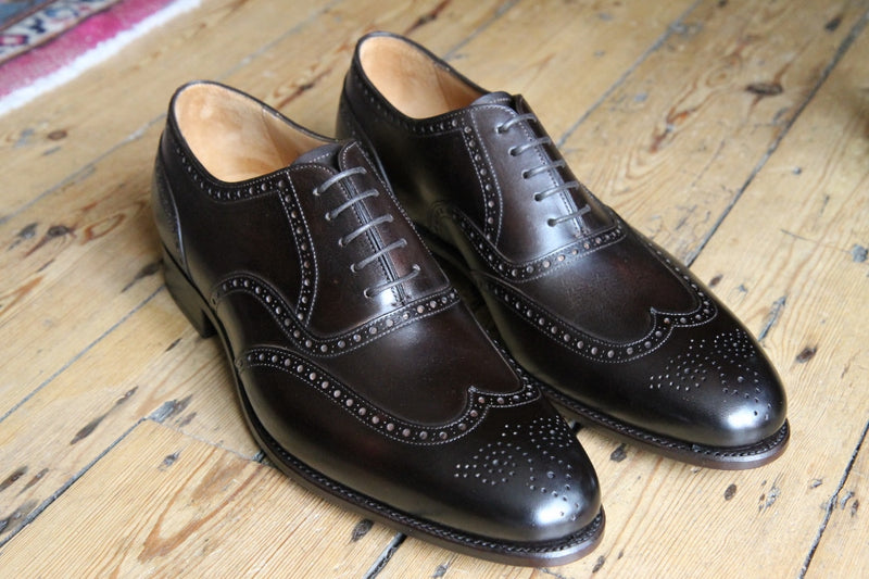 Carlos Santos Shoes Brogued oxford, coimbra leather, Z397 last