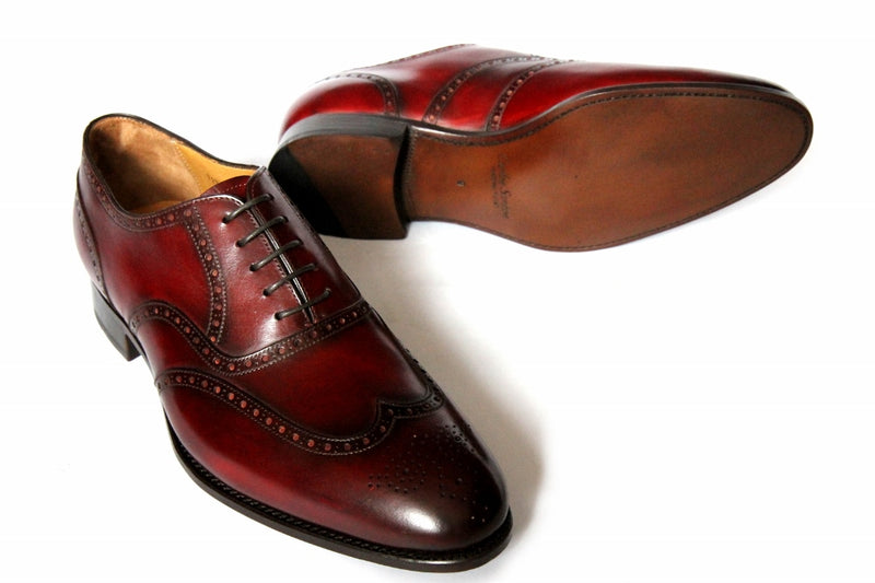 Carlos Santos Shoes Brogued oxford, alentejo leather, Z397 last
