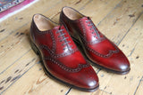 Carlos Santos Shoes Brogued oxford, alentejo leather, Z397 last