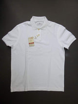 Della Ciana Polo Shirt Medium White Cotton pique