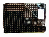 Dior Foulard, Brown and black Dior dash, wool/silk/cashmere