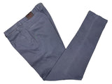 Gio Zubon by LBM 1911 Trousers 35/36, Washed blue Pleated front Slim fit Cotton/Elastane