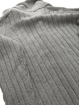 Hackett Sweater X-Large Grey Shawl Collar Cardigan Lambswool/Angora