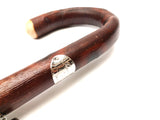 Francesco Maglia Brown Blue Dot Umbrella