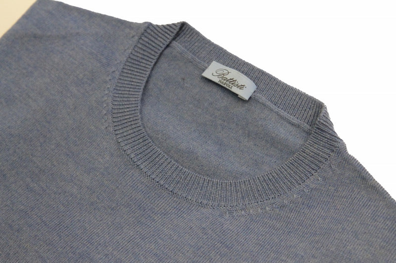 Battisti Sweater: Pale Blue