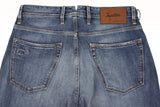 Incotex Jeans: 42, Medium faded blue, 5-pocket, cotton/elastane