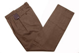 Incotex Trousers: 34, Grey-brown melange, flat front cargo pocket, pure wool