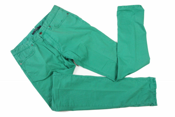 Incotex Jeans: 34, Washed teal green, 5 pocket, regular, cotton