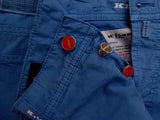 Kiton Jeans: 31/32, Washed blue, classic jean style, spring cotton