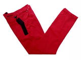 Kiton Jeans: 31/32, Washed red, classic jean style, spring cotton