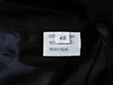 Kiton Women's Skirt Black Stretch Silk Crepe IT 42