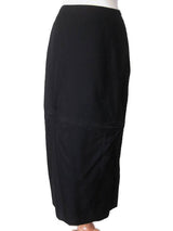 Kiton Women's Skirt Black Cashmere IT 42
