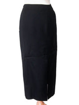 Kiton Women's Skirt Black Cashmere IT 42