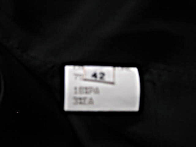 Kiton Women's Skirt Black Wool Stretch IT 42