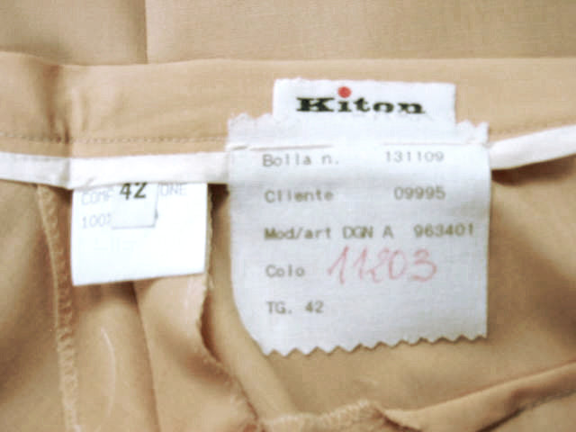 Kiton Women's Skirt Peachy Tan Wool IT 42